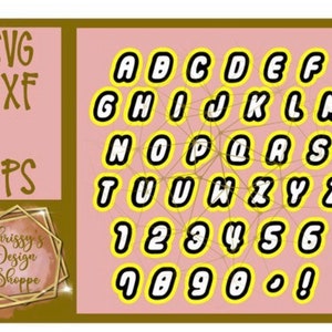 Make your own Layered Block Themed Font SVG Cut File