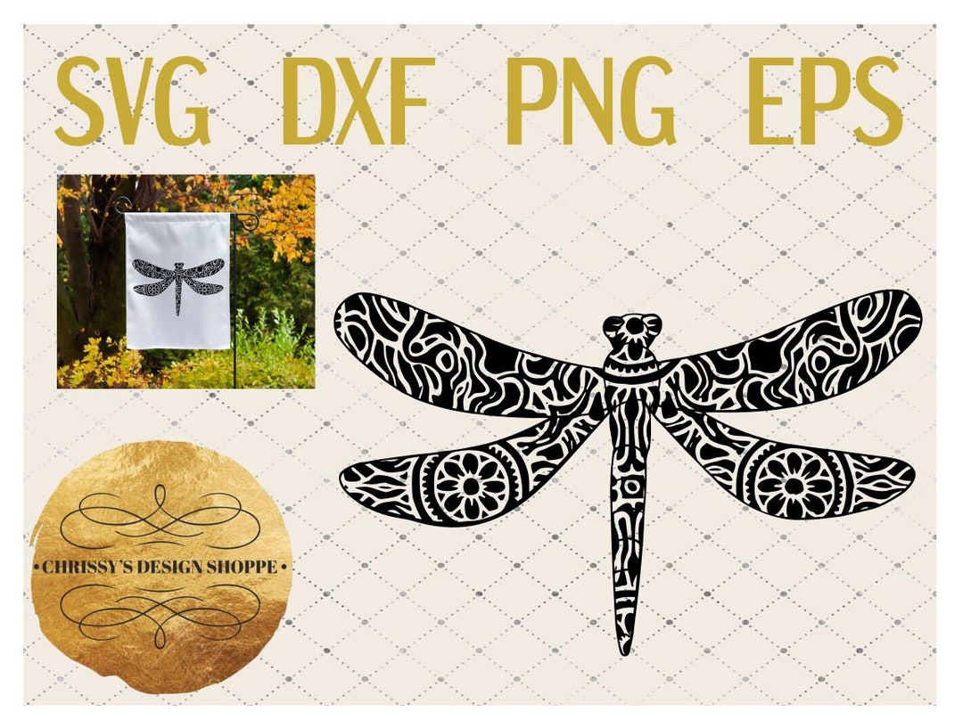 Zentangle Dragon Fly - Etsy