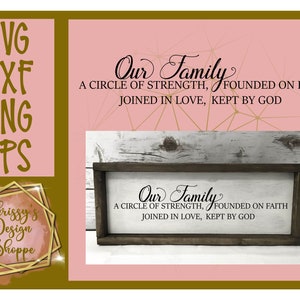 Our Family Cut File