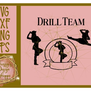 Drill Team SVG