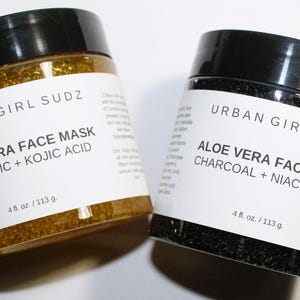 Turmeric + Kojic Face Mask to brighten and even out skin tones and prevent over-melanin production.