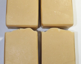 Grass-Fed Beef Tallow Soap Bar: Sheep Milk & Cream, Fragrance-Free