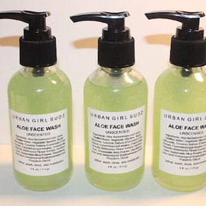 Gentle Aloe Face Wash: Calming, Softening, All Skin Types