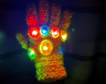 Crochet Gauntlet (Thanos)