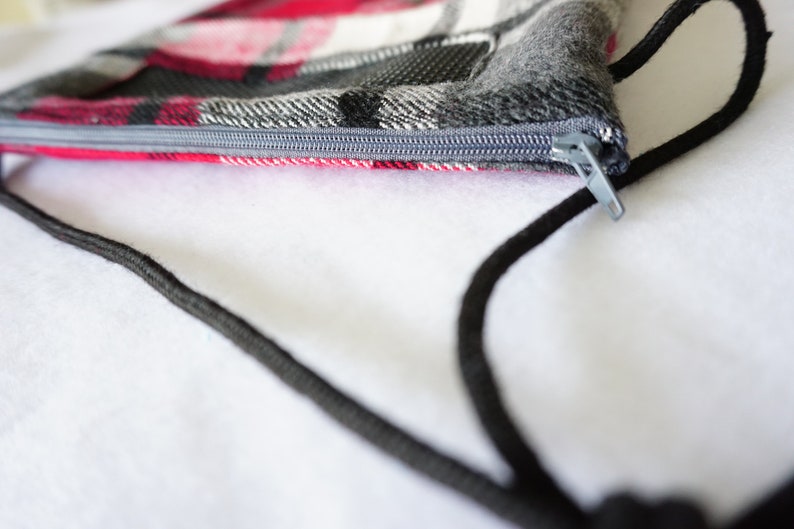 Bonding Pouch Plaid Flannel