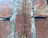 Replacement Antique Brass Ball-Chain ONLY Key Of Purpose Keys sold SEPARATELY Extender Hoop sold SEPARATELY