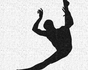 Download Male Dancer Svg Etsy