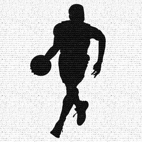 Free Free Svg Basketball Player Silhouette