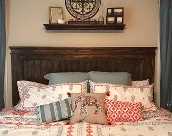 Farmhouse headboard