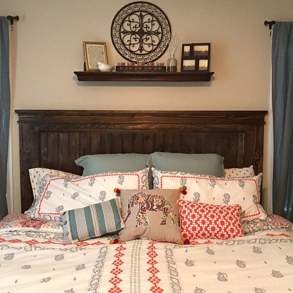 Farmhouse headboard