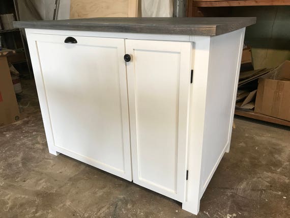Kitchen Island With Wood Countertop Etsy