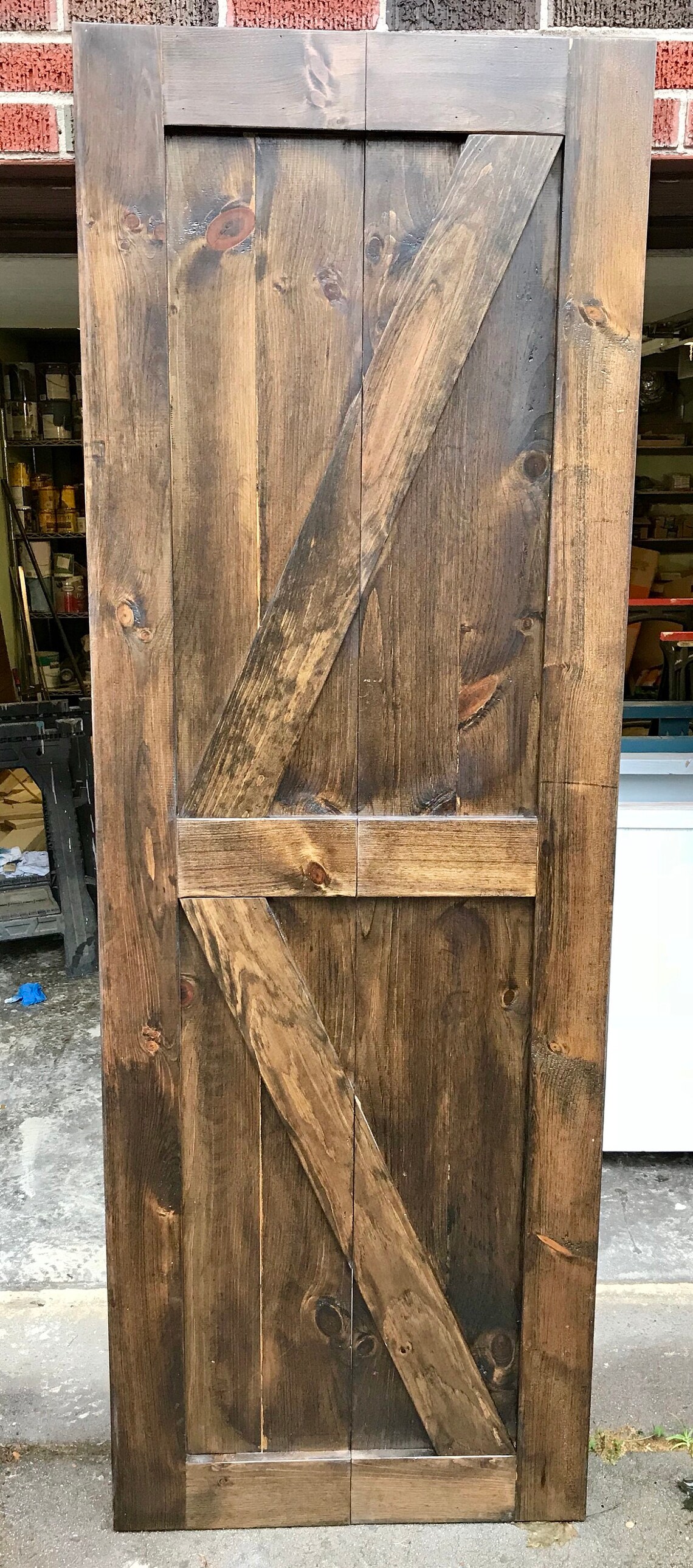 Bifold barn door Etsy