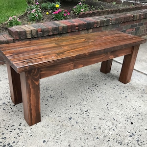 Farmhouse bench/Dining bench