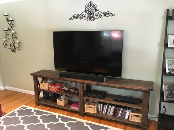 Rustic Tv Stand X Console Etsy