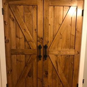 Farmhouse barn doors