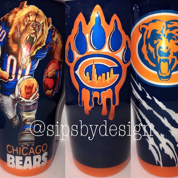 Chicago Bears Stainless Steel Tumbler