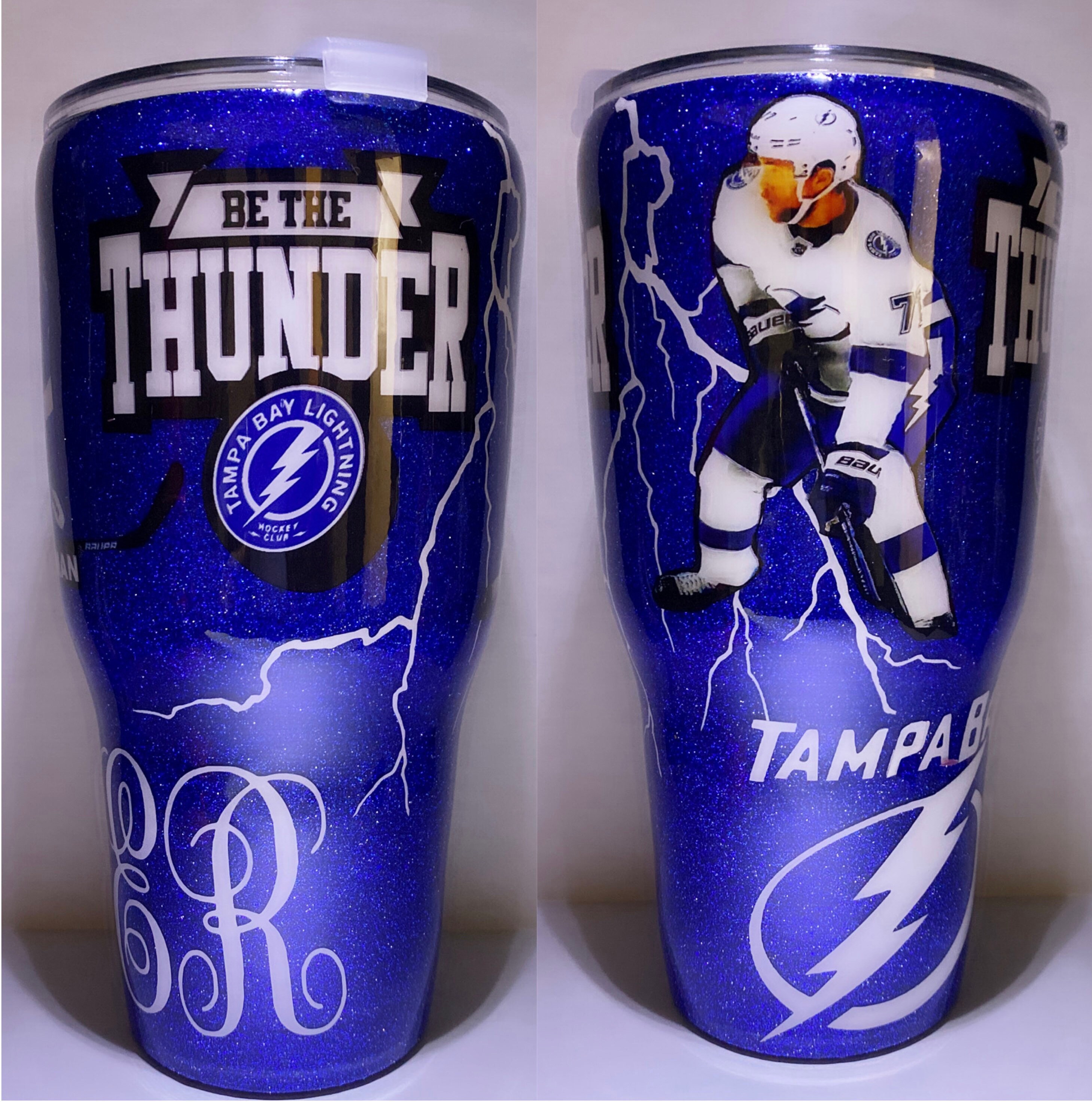 Tampa Bay Lightning Acero Inoxidable Tumbler Etsy España