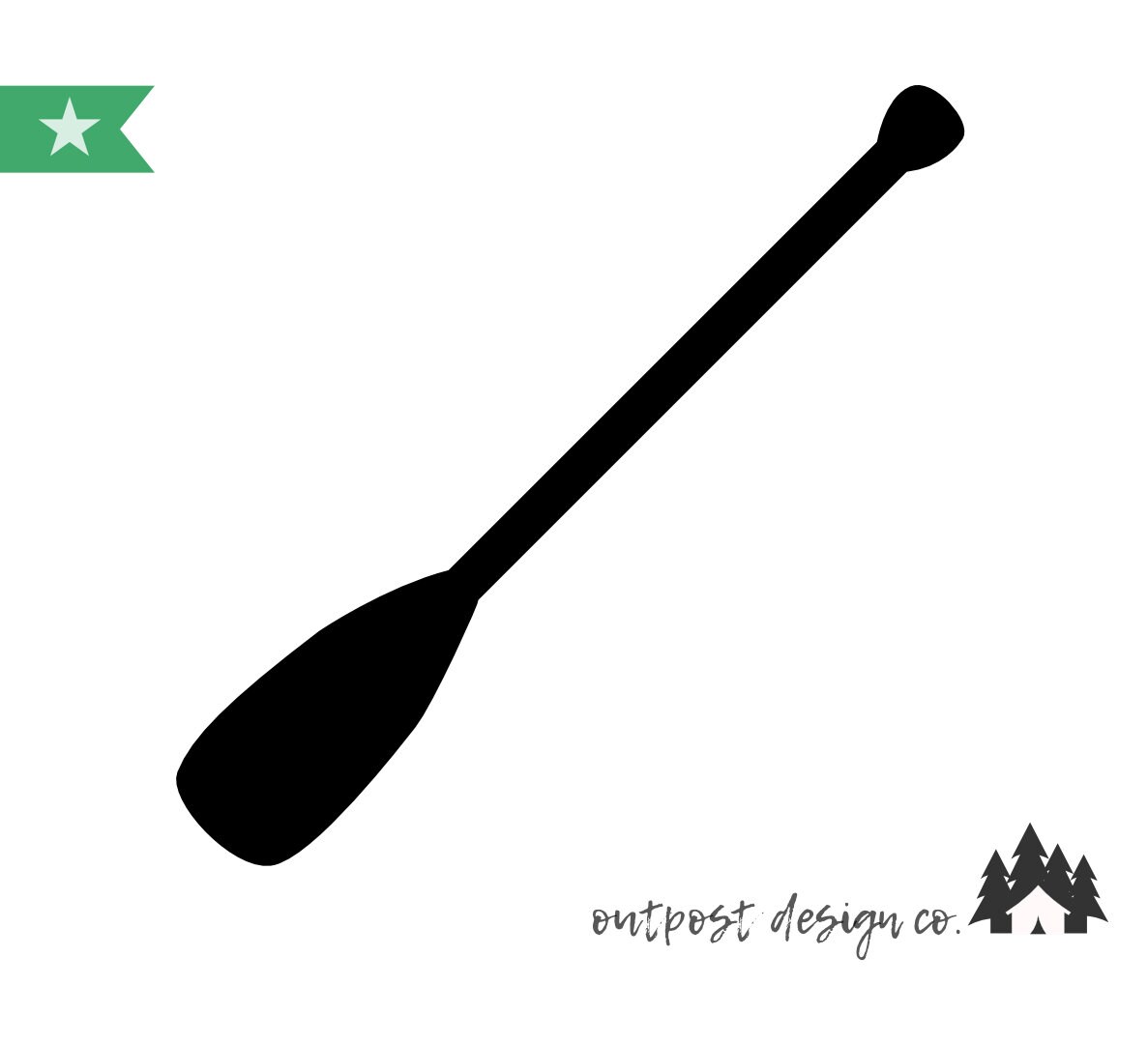 Paddle/Oar Digital Cut File for Silhouette or Cricut SVG Etsy