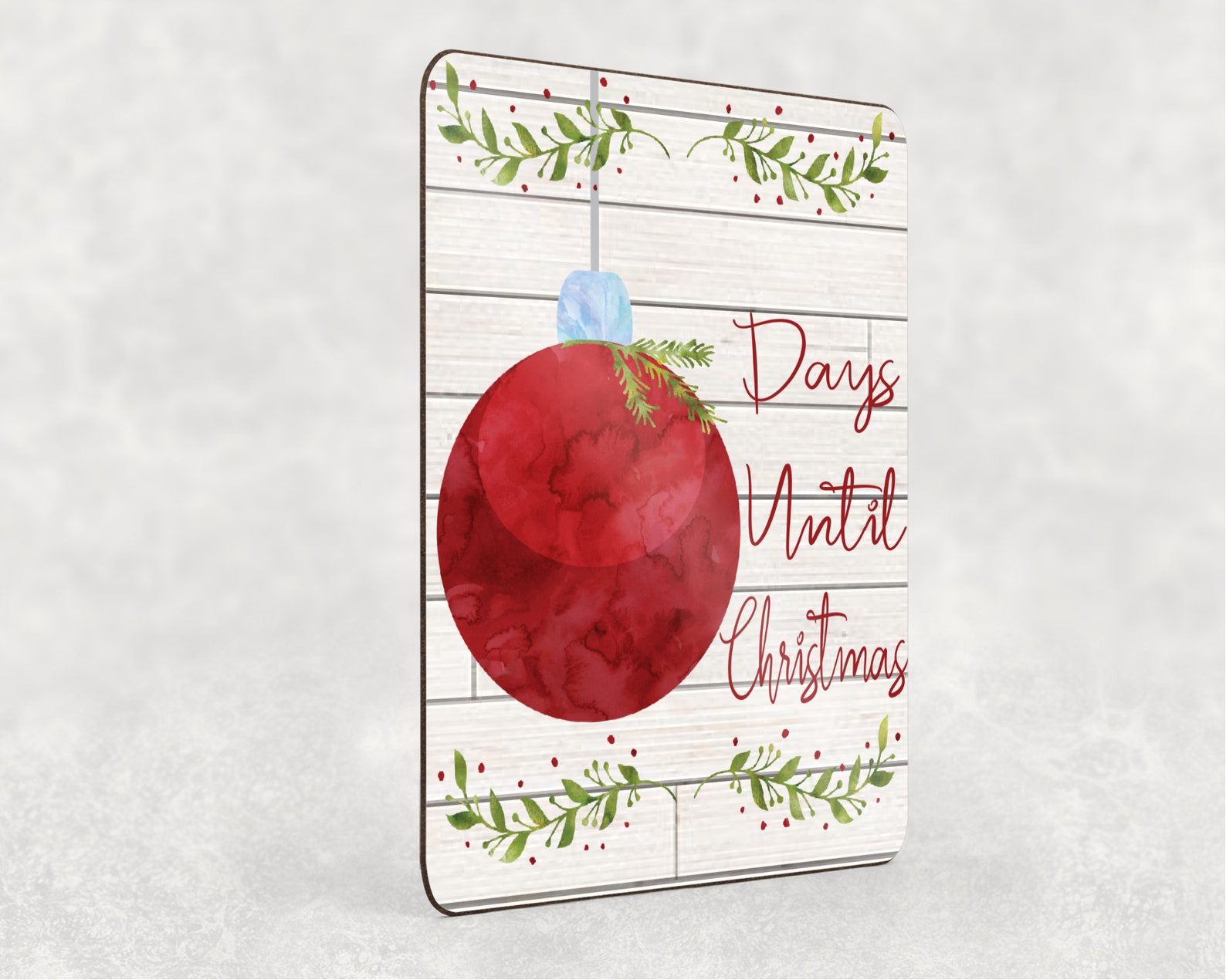 Tage bis Weihnachten Countdown Whiteboard Weihnachten  Etsy