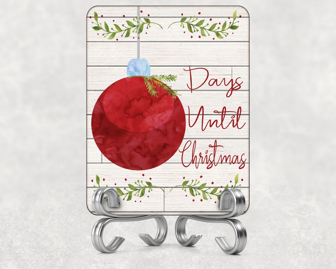 Tage bis Weihnachten Countdown Whiteboard Weihnachten  Etsy