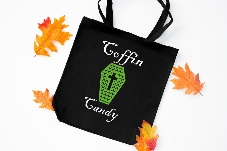 Coffin Candy Trick Or Treat Bag Custom Trick or Treat Bag-Halloween Treat Bags Children/'s Candy Bags Candy Children/'s Trick or Treat Bag