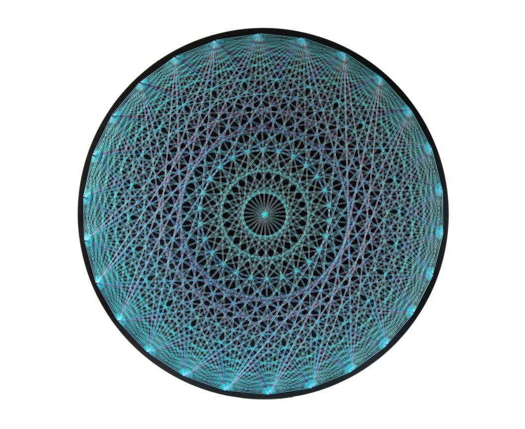 sacred geometry string art mandala " The UNIVERSE", wall art home decor,cosmos, wall hanging,spiritual art,best gift,nail art