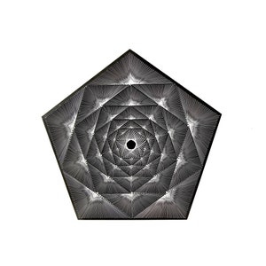 String Art, string art, String, SPACESHIP, Nail Art, sacred geometry, wall art home decor, wall mandala, Zen, 3D art, spiritual gift, yoga