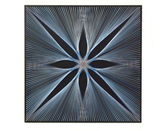 string art LODESTAR Sacred geometry Feng shui house décor Office decor Walldécor Wall Hangings Mandala Zen Design yoga studio