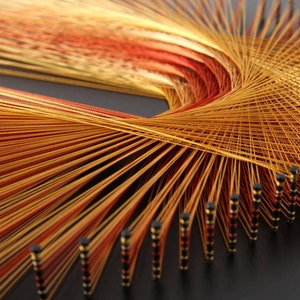 String Art ANGEL WINGS Sacred Geometry Meditation Cosmos - Etsy Canada