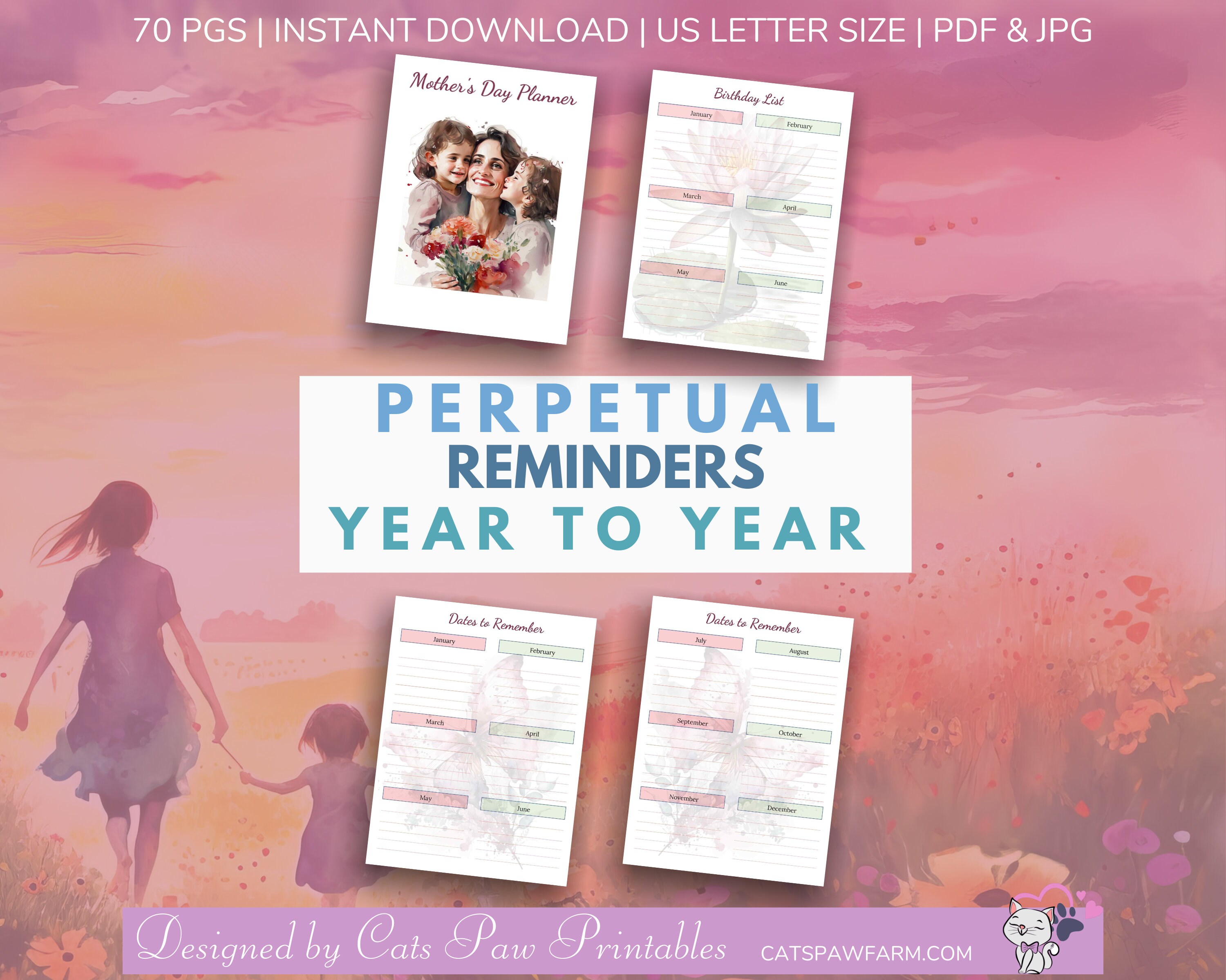 Mother's Day Planner-tracker-coloring Book: Planner, Meal Prepper ...