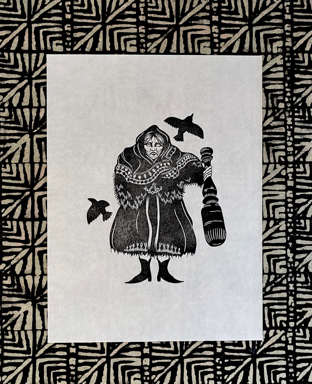 Baba Yaga Lettering Baba Yaga PRINT - Etsy