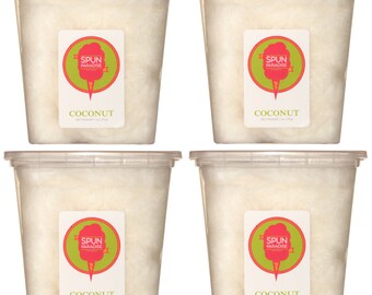 Lychee Cotton Candy Natural Fairy Floss Pack Of Four Etsy