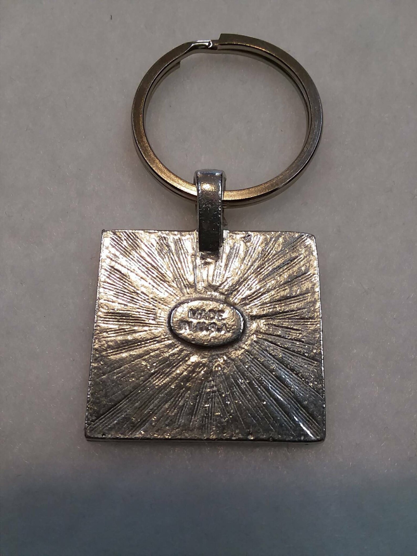 Pewter Bingo Card Keychain Lucky Keychain Etsy