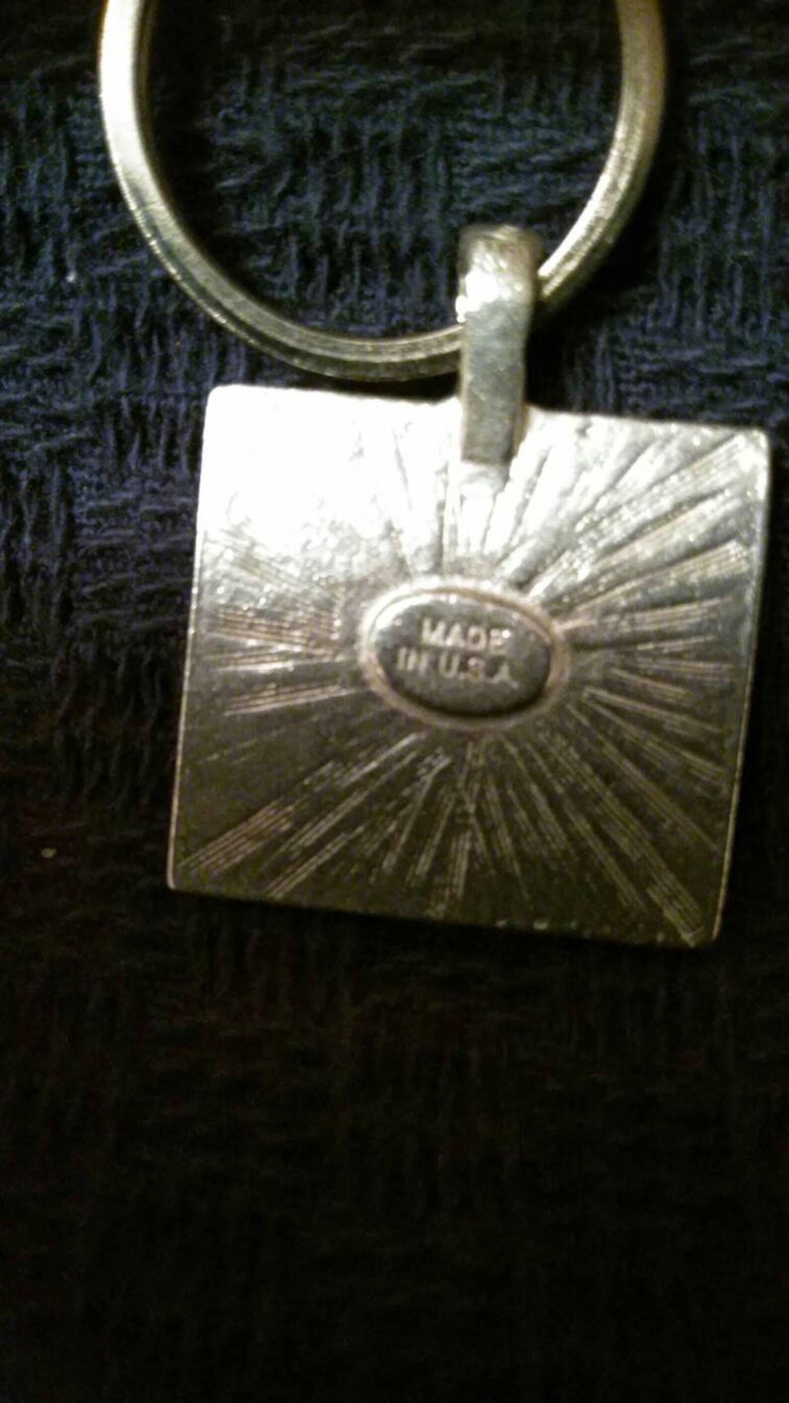 Pewter Bingo Card Keychain Lucky Keychain Etsy