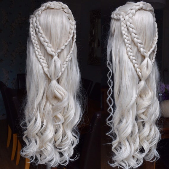 Daenerys Targaryen Meereen Hairstyle Custom Styled Heat Etsy