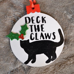 Cat Christmas Ornaments