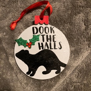 Ferret Christmas Ornaments