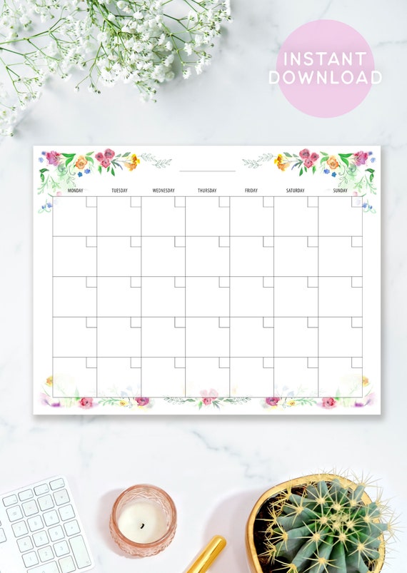 Lovely A3 Printable Calendar Free Printable Calendar Monthly