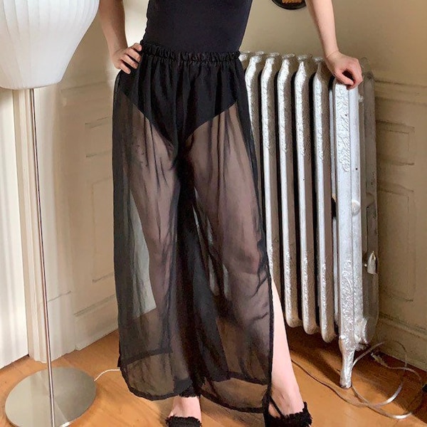 Sheer Pants - Etsy