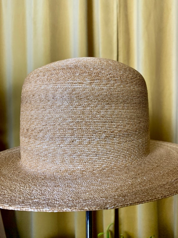 Vintage Italian Straw Hat - image 4