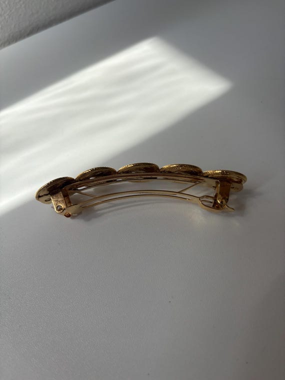 Vintage Gold Kirks Folly Hair Clip - Etsy Israel display picture 1
