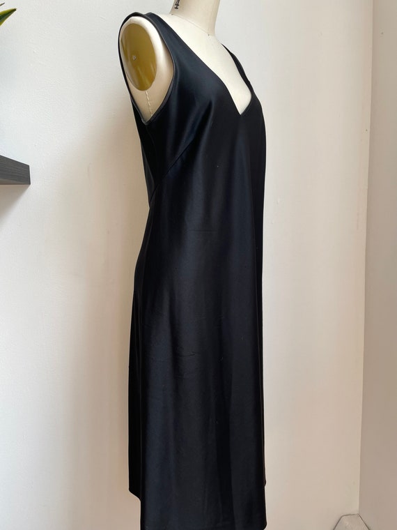 Vintage 1990s Donna Karan Collection Black Fine W… - image 3