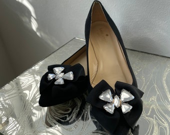 Vintage Kate Spade embellished pointed toe flats