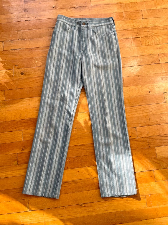 Vintage 1970s Levi’s Striped Blue Pants