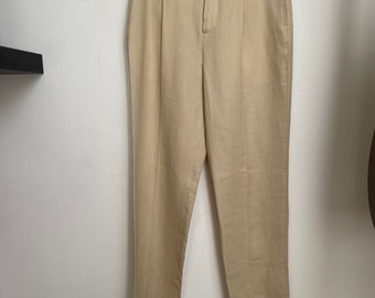 Vintage Ralph Lauren Linen Safari Pants