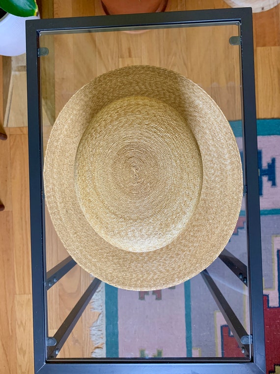 Vintage Italian Straw Hat - image 7