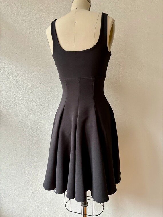 Vintage Versace Jeans Couture Black Mini Dress - image 5