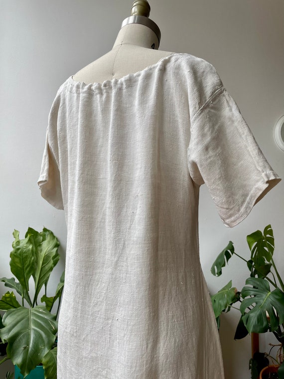Vintage Edwardian linen nightgown Gem
