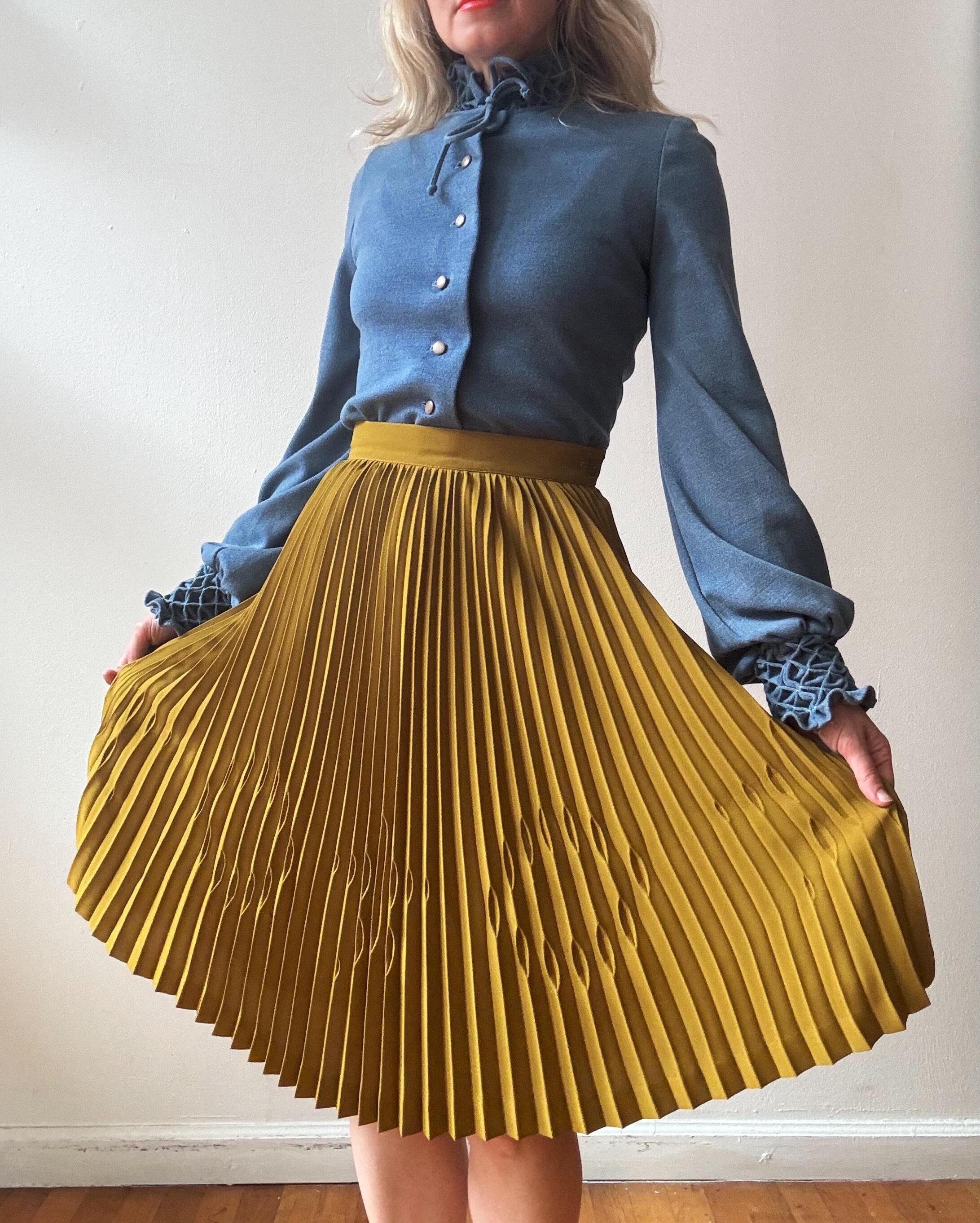 スカート 80s I.S. issey sports shury Vintage 1991 Issey Miyake Sport Pleated Skirt - Etsy