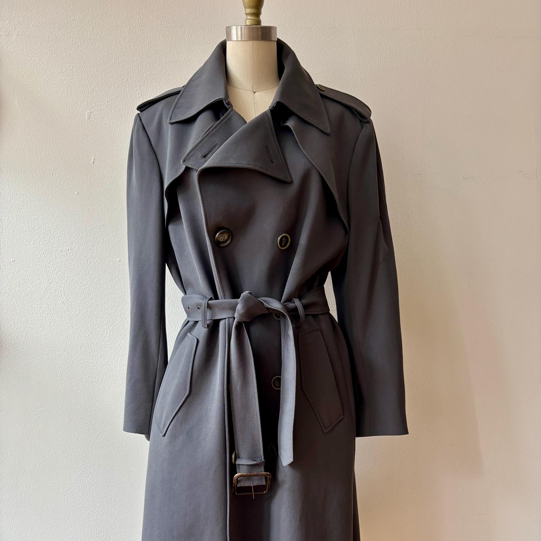 80s Trench Coat - Etsy
